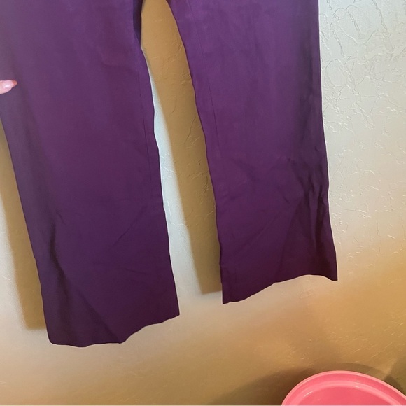 Banana Republic SLOAN BOOTCUT PANT in Purple Plum - Picture 8 of 8